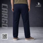Premium Cargo Pant - Deep Blue (6 Pocket) - Image 2