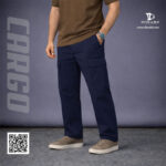 Premium Cargo Pant - Deep Blue (6 Pocket)