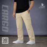 Premium Cargo Pant - Light Khaki (6 Pocket)