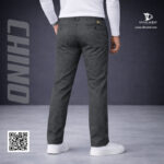 Premium Chino Pant-Charcoal Gray - Image 2